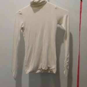 Twenty Montreal White Turtleneck Women's size XS - bodycon long sleeve